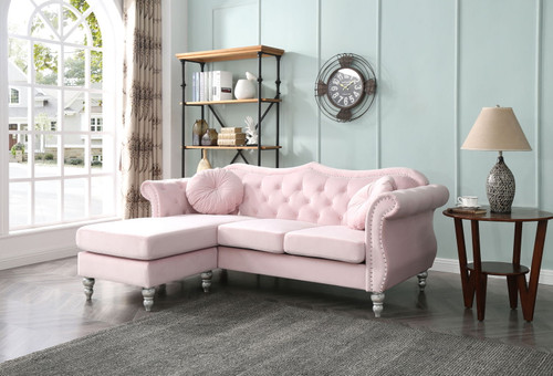 Hollywood - Sofa Chaise - Pink