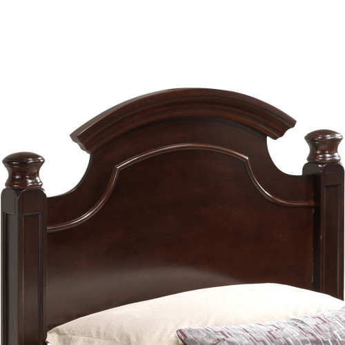 Twin Bed Elegant Traditional - Cappuccino