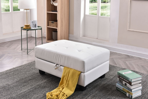 Stylish Contemporary Seat - Pristine White