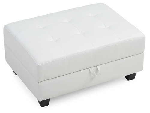 Stylish Contemporary Seat - Pristine White