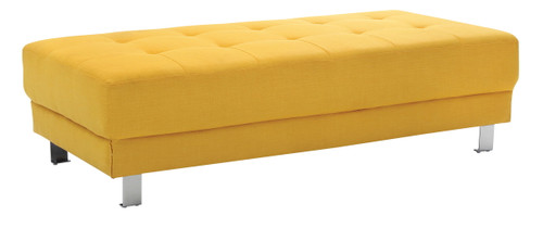 Contemporary Ottoman For Stylish Living - Yellow