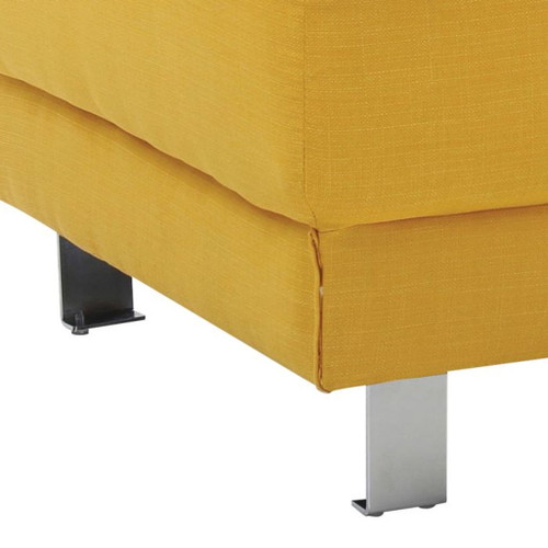 Contemporary Ottoman For Stylish Living - Yellow