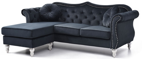 Hollywood - Sofa Chaise - Black