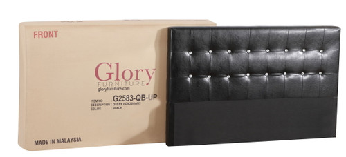 Twin Bed Stylish Transitional - Sleek Black