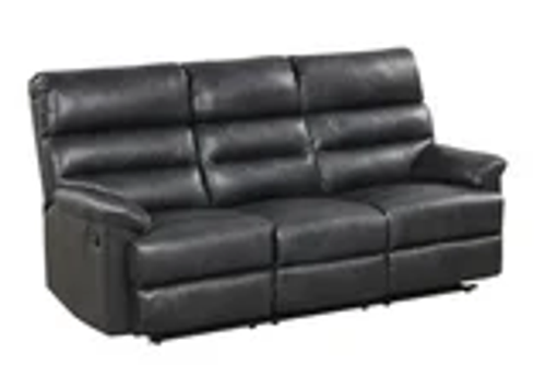 Albert 3pc Reclining Set in Leather Albert 3pc Reclining Set in Leather