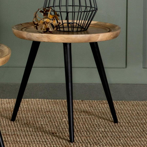 Zoe - Round Mango Wood Table