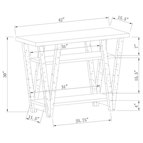 Stevens - Engineered Wood Table