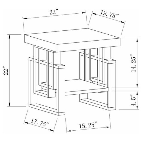 Schmitt - Rectangular Table