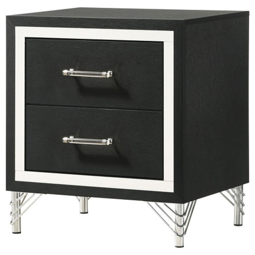 Lucia - 2-Drawer Nightstand - White