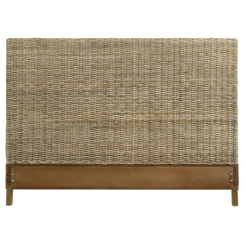 Zyla - Woven Rattan Panel Headboard