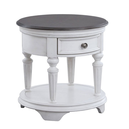O0162 Round End Table by Avalon