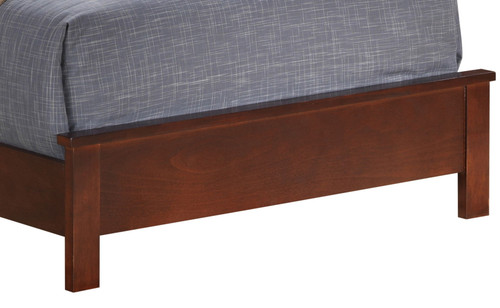 Bed With Transitional Design Stylish