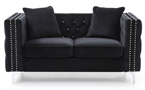 Elegant Track Arm Loveseat
