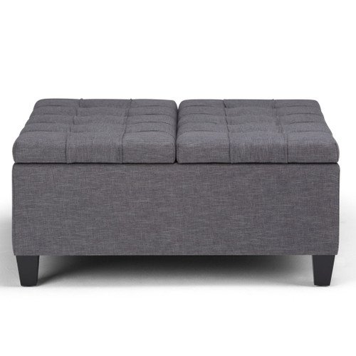 Harrison - Upholstered Coffee Table Storage Ottoman