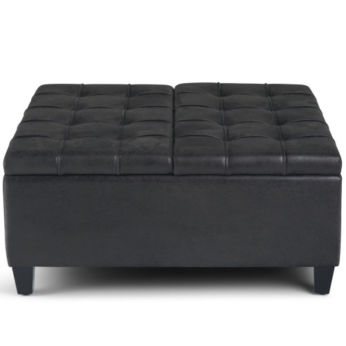 Harrison - Upholstered Coffee Table Storage Ottoman