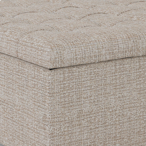 Harrison - Upholstered Coffee Table Storage Ottoman