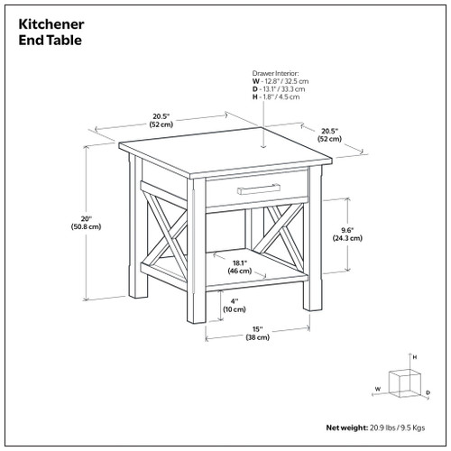 Kitchener - Handcrafted Table