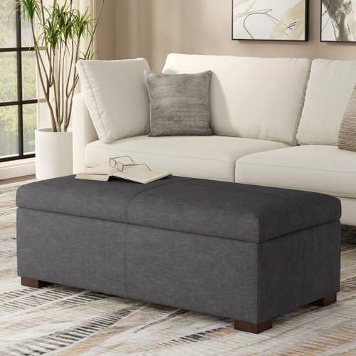 Gabbie - Coffee Table Upholstered Storage Ottoman