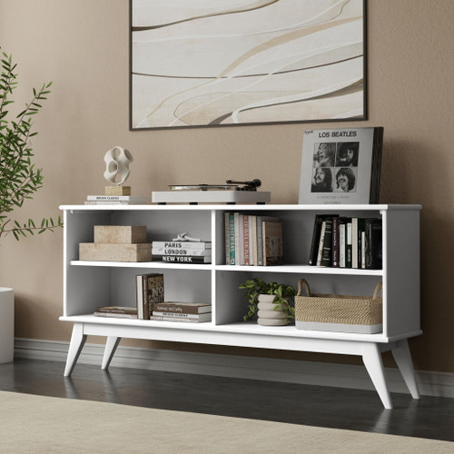 Draper - Handcrafted Low Bookcase