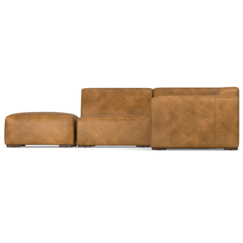Rex - Handcrafted Sectional Sofa And Ottoman