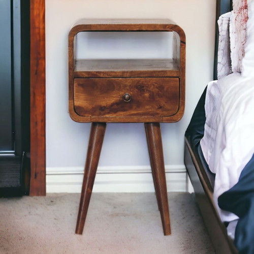 Mini Open Bedside Nightstand