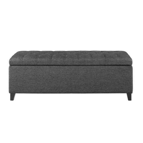 Elegant Design Tufted Top, Soft Close Storage Bench