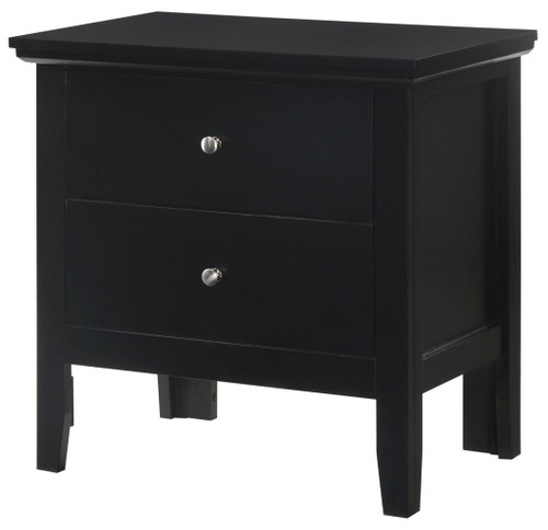 English Dovetailed Drawers Nightstand