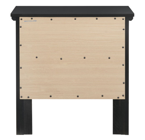 English Dovetailed Drawers Nightstand