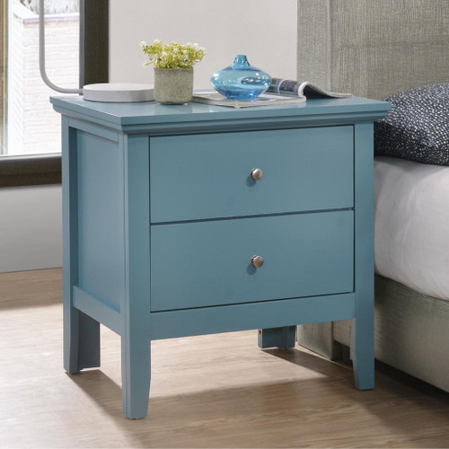 English Dovetailed Drawers Nightstand