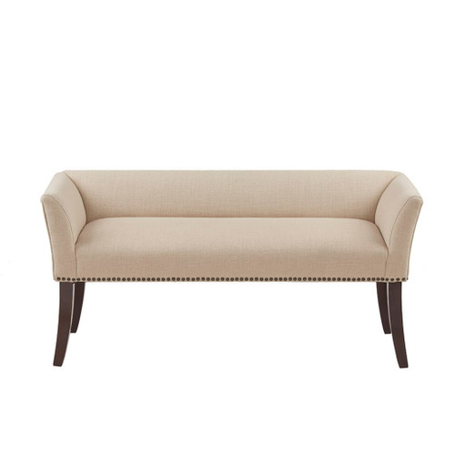 Elegant Design Bench Upholstery, Solid Wood Frame