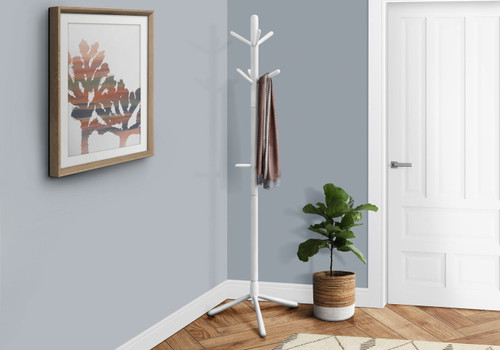 Free Standing Coat Rack 9 Hooks For Entryway