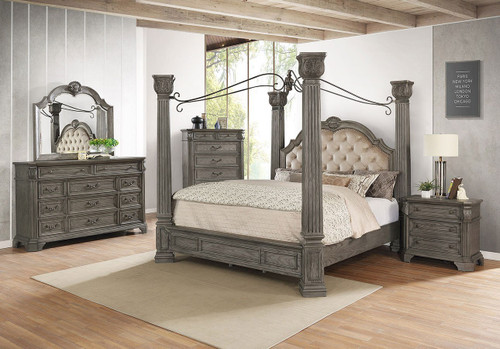 Arcy Canopy Bedroom Set AV-B01550 by Avalon