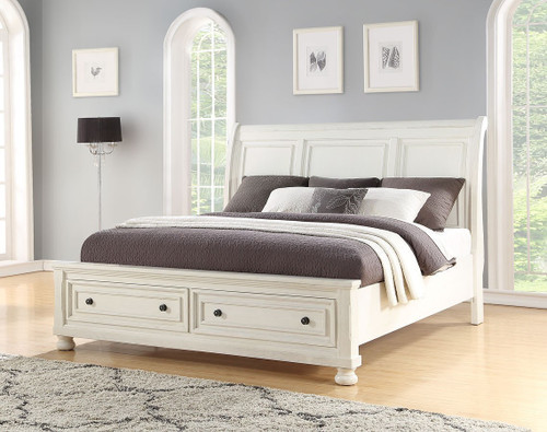 Stella Sleigh Storage Bedroom Set