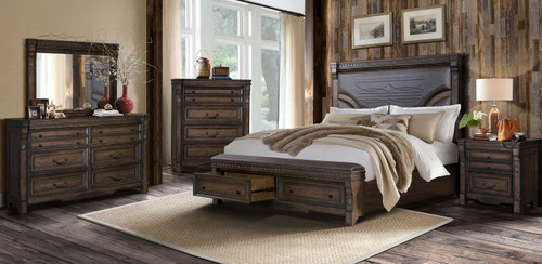 Grand Teton Storage Bedroom Set AV-B02122 by Avalon