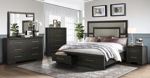 B00518 Panel Storage Bedroom Set