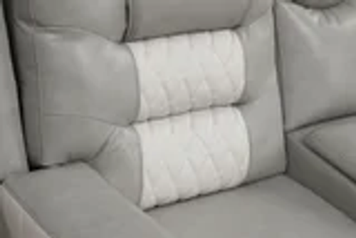 Jordon Reclining Sectional in Leather Gel Jordon Reclining Sectional in Leather Gel