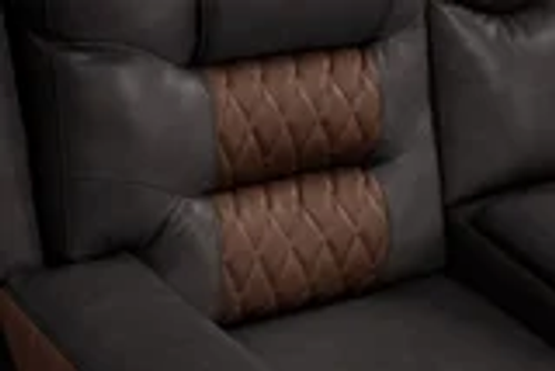 Jordon Reclining Sectional in Leather Gel Jordon Reclining Sectional in Leather Gel