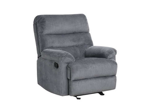 Albert Gray 3PC Reclining Set in Fabric Albert Gray 3PC Reclining Set in Fabric