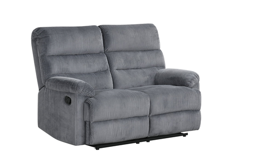 Albert Gray 3PC Reclining Set in Fabric Albert Gray 3PC Reclining Set in Fabric