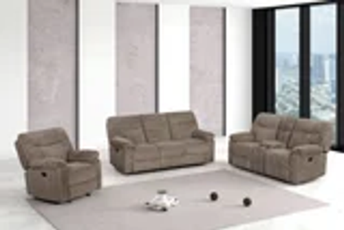 Bravo 3pc Reclining Set in Fabric Bravo 3pc Reclining Set in Fabric