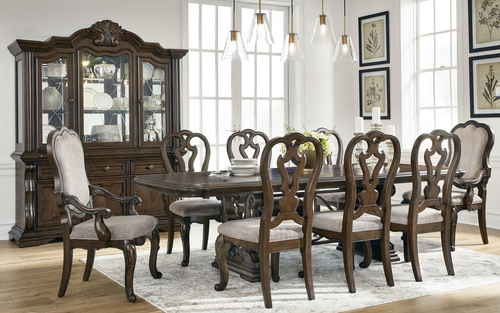 Marsha Dining Room Set in Brown D947-55T