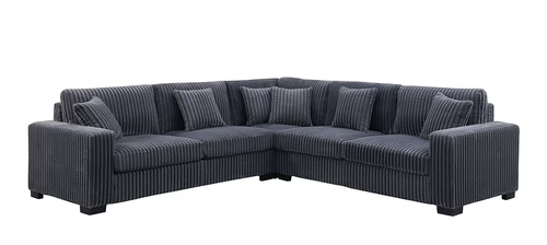 Comfy II Corduroy 3pcs Sectional