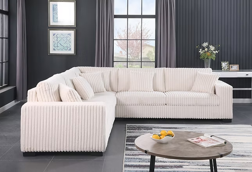 Comfy II Corduroy 3pcs Sectional