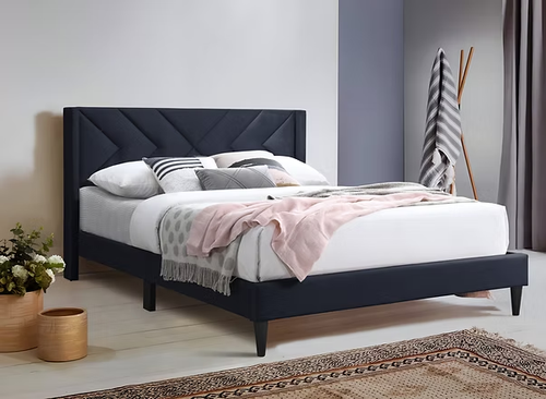 Dona Black Platform Bed B8350 by New Era Innovations