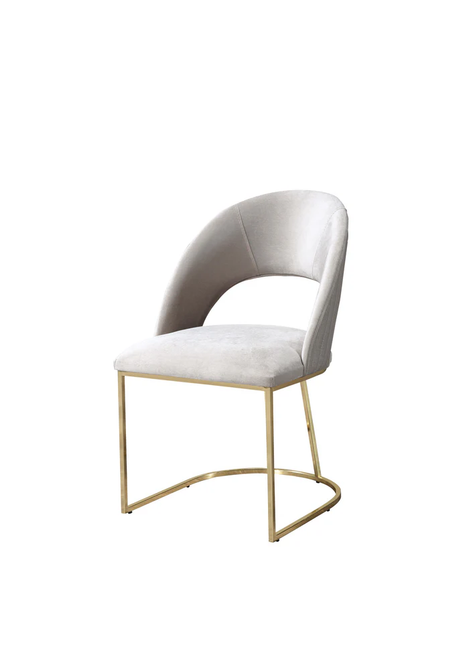 Milena Ivory Dining Chair (Set of 2) MILENA IV DC-2 by Nova Furniture