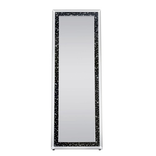 Nysa - Floor Mirror - Faux Crystals
