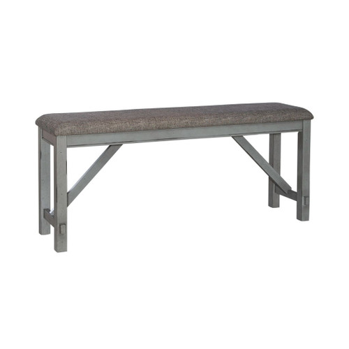 Newport - Counter Height Dining Bench - Gray