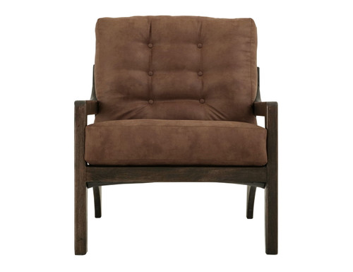 Balam - Upholstered Armchair - Woodsy Brown
