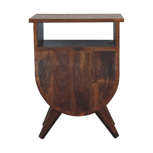 Split - Bedside Table - Chestnut