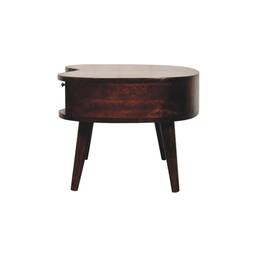 Wooden Wave Coffee Table - Walnut